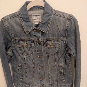 Old Navy Women's Classic Blue Jean Jacket